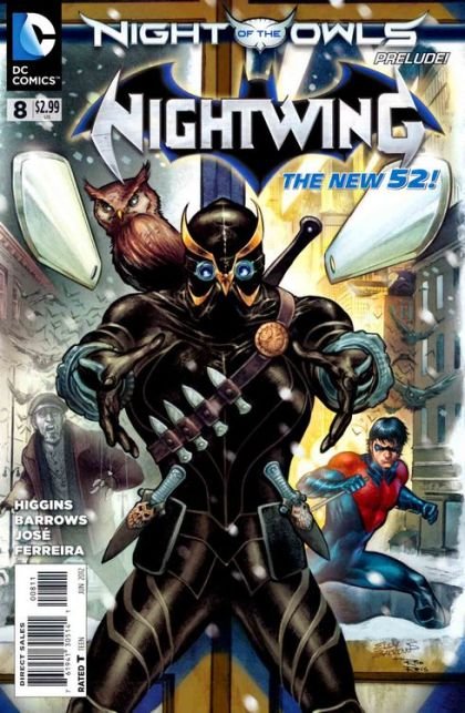 Nightwing, Vol. 3 #8 (Portada regular de Eddy Barrows) — Linajes