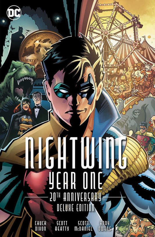 Nightwing Year One 20th Anniversary Deluxe Edition Hardcover Book Market Scott Mcdaniel Edition - Cadets Toys & Comics