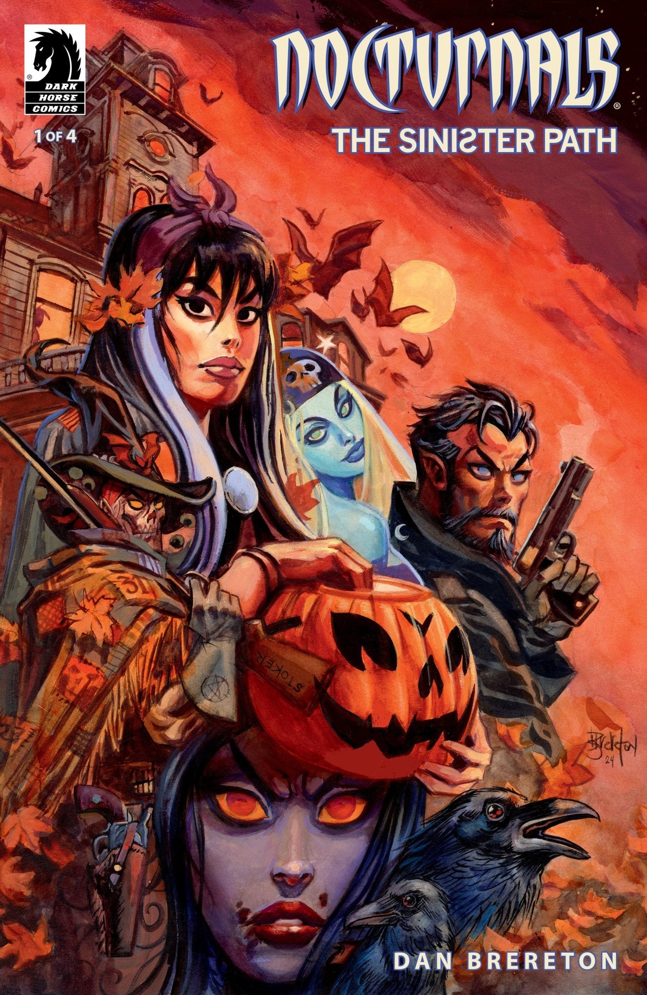 Nocturnos: El sendero siniestro n.º 1 (Portada A) (Dan Brereton)