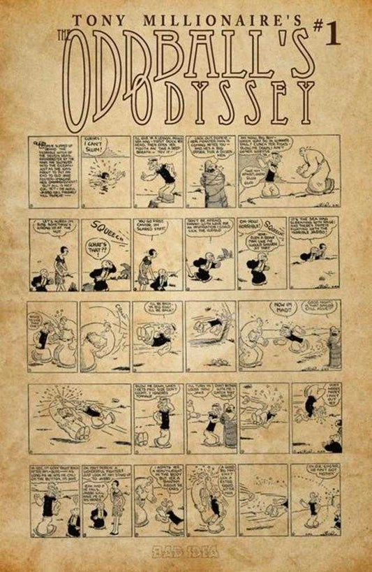 Oddballs Odyssey 1 (One Shot) Cover D EC Segar Old Masters Variant - Cadets Toys & Comics