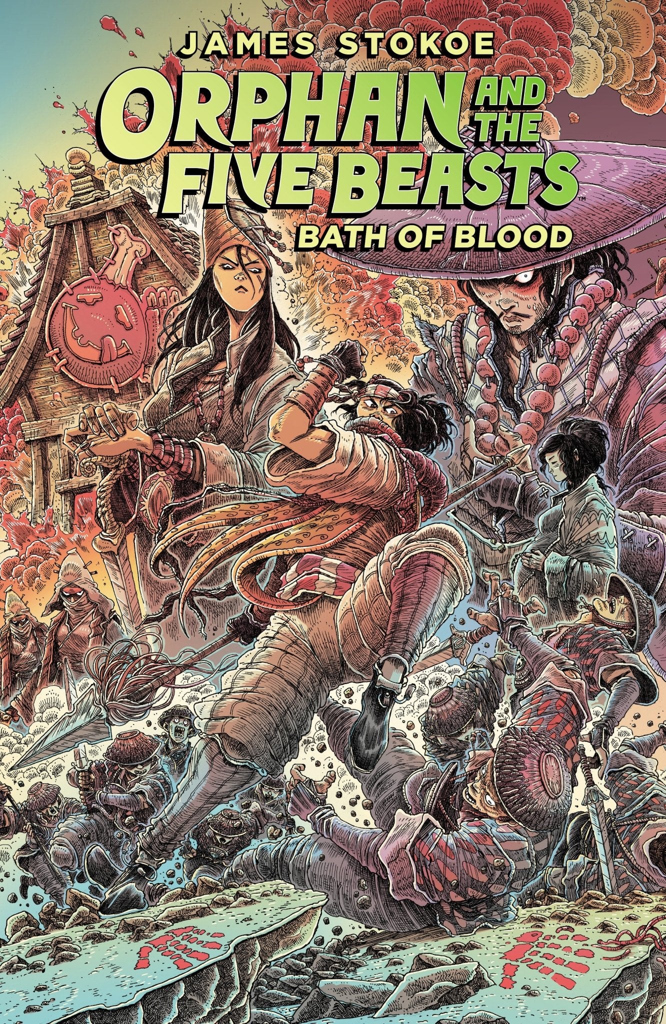 Orphan And The Five Beasts Volume 2: Bath Of Blood - Cadets Toys & Comics