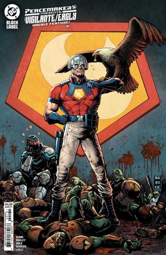 Peacemaker Presents The Vigilante Eagly Double Feature 1 (Of 5) Cover C Darick Robertson Card Stock Variant (Mature) - Cadets Toys & Comics