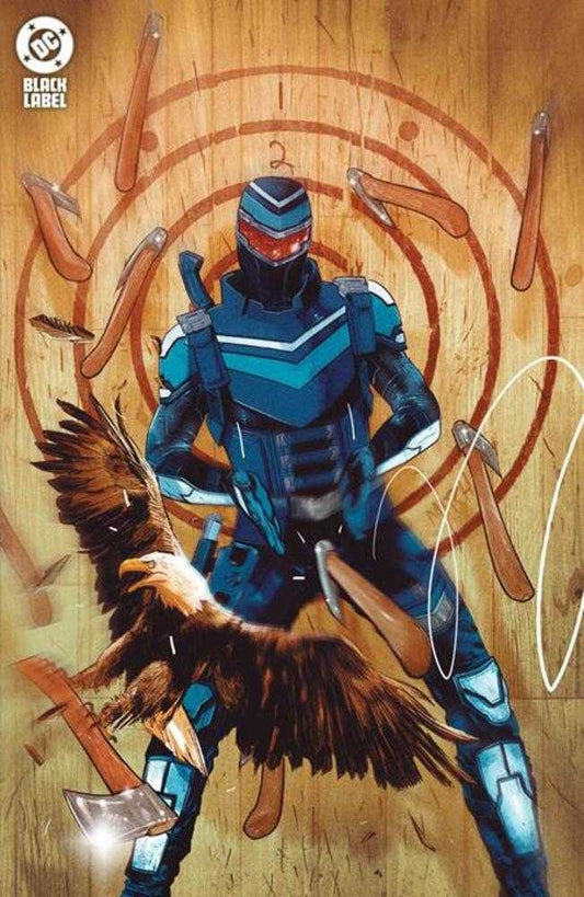 Peacemaker Presents The Vigilante Eagly Double Feature 1 (Of 5) Cover D Mitch Gerads Foil Variant (Mature) - Cadets Toys & Comics