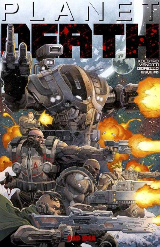 Planet Death 0 (Of 4) Cover A Tomas Giorello - Cadets Toys & Comics