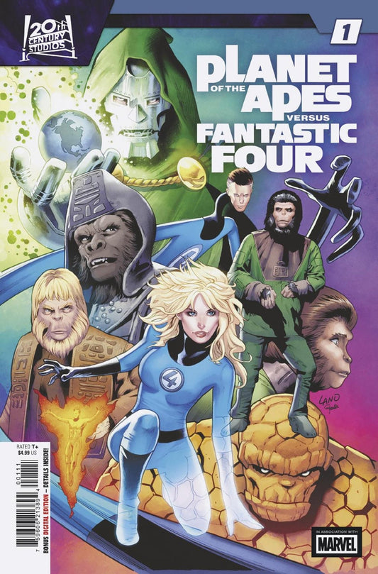 Planet Of The Apes vs. Fantastic Four 1 - Cadets Toys & Comics
