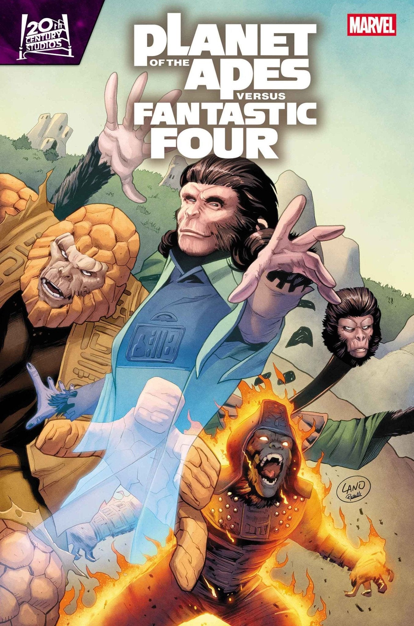 Planet Of The Apes vs. Fantastic Four 2 - Cadets Toys & Comics