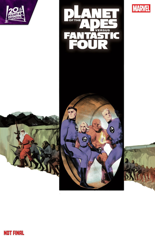 Planet Of The Apes vs. Fantastic Four 2 Davi Go Movie Homage Variant - Cadets Toys & Comics