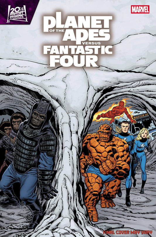 Planet Of The Apes vs. Fantastic Four 2 Ron Frenz Homage Variant - Cadets Toys & Comics