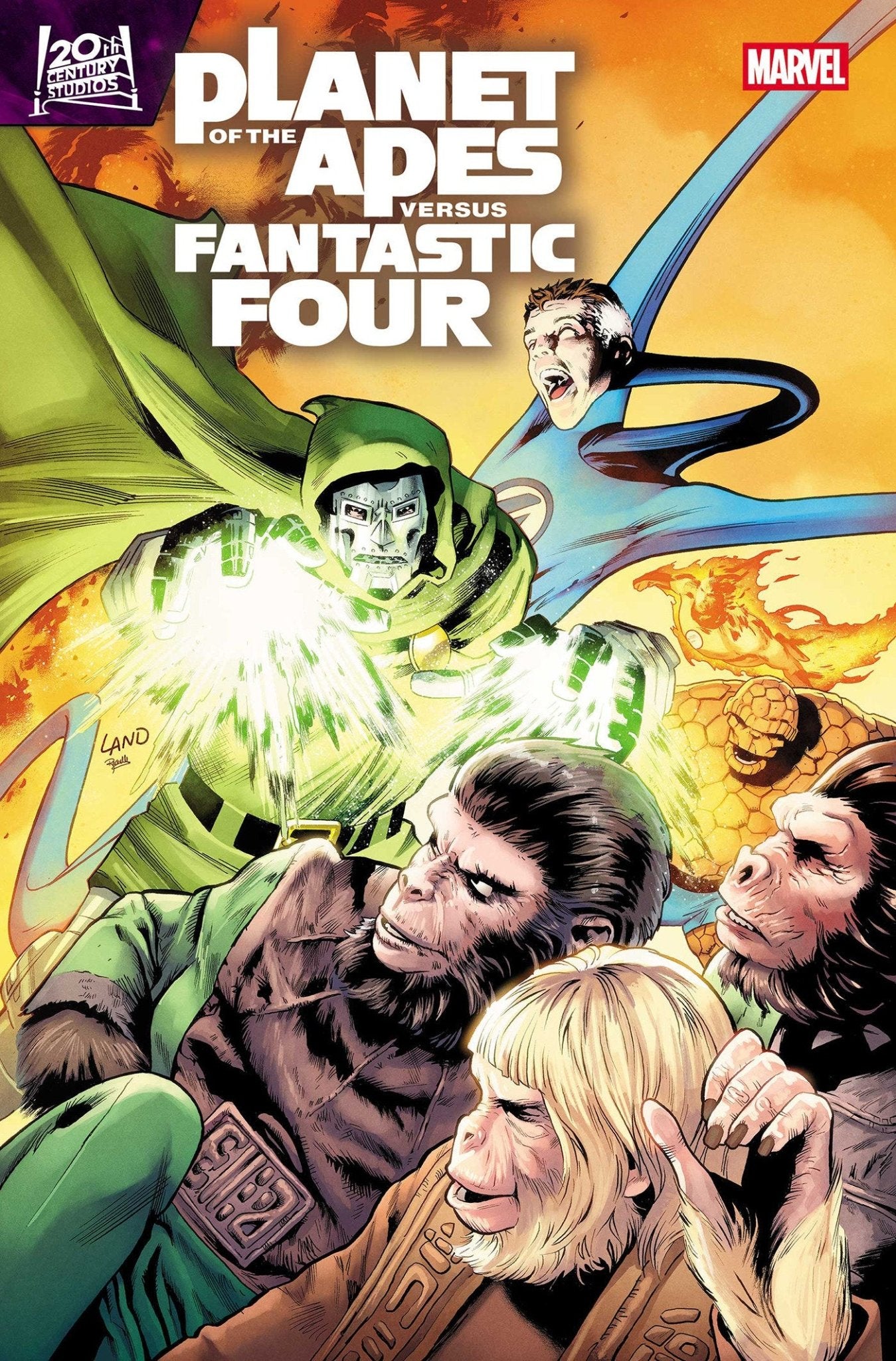 Planet Of The Apes vs. Fantastic Four 4 - Cadets Toys & Comics