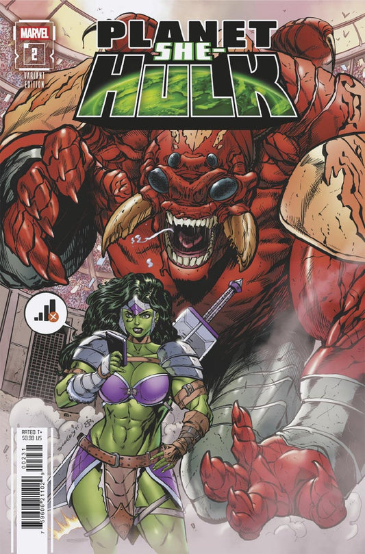 Planet She Hulk 2 Tim Seeley Variant - Cadets Toys & Comics