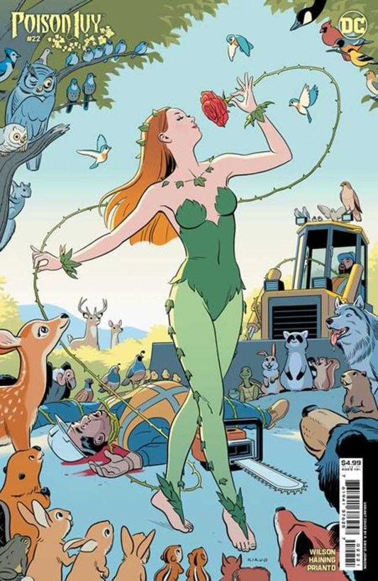 Poison Ivy 22 Cover C R Kikuo Johnson Card Stock Variant - Cadets Toys & Comics
