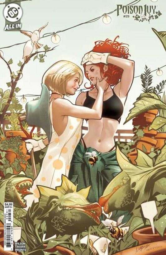 Poison Ivy 29 Cover C Pablo Villalobos Card Stock Variant - Cadets Toys & Comics
