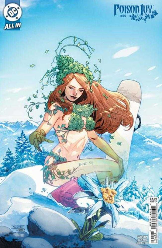 Poison Ivy 29 Cover D Mahmud Asrar & Alejandro Sanchez Sweater Weather Card Stock Variant - Cadets Toys & Comics