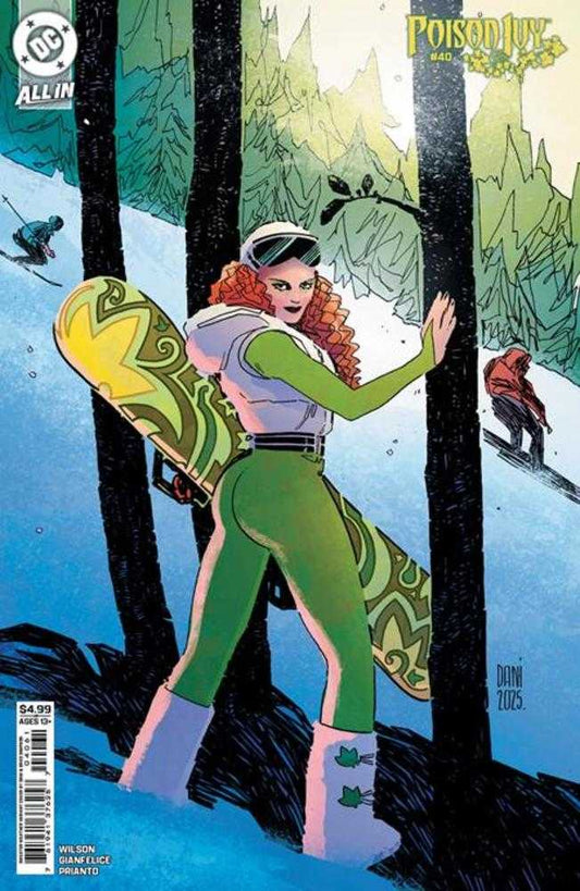 Poison Ivy 40 Cover F Dani Sweater Weather Card Stock Variant - Cadets Toys & Comics