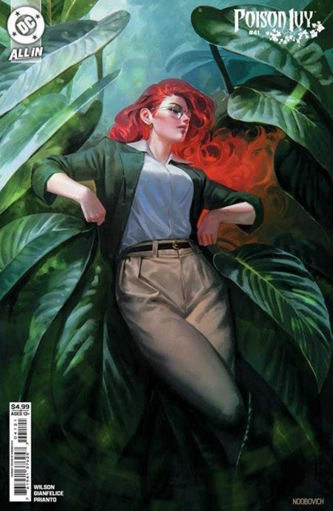 Poison Ivy 41 Cover B Noobovich Card Stock Variant - Cadets Toys & Comics