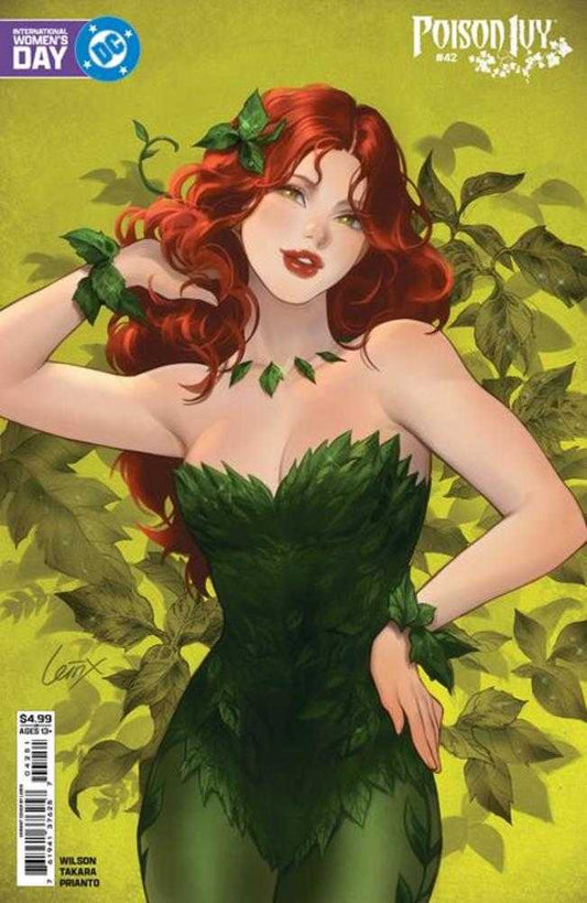 Poison Ivy 42 Cover E Lesley Leirix Li International Women’s Day Card Stock Variant - Cadets Toys & Comics