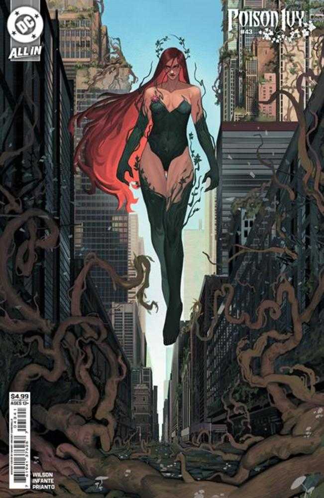 Poison Ivy 43 Cover D Manny Vincent Carbonilla Card Stock Variant - Cadets Toys & Comics