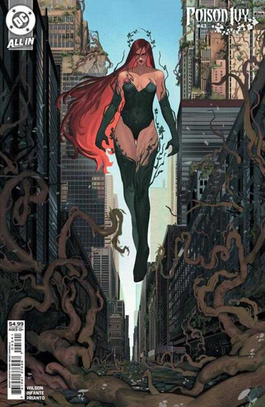 Poison Ivy 43 Cover D Manny Vincent Carbonilla Card Stock Variant - Cadets Toys & Comics