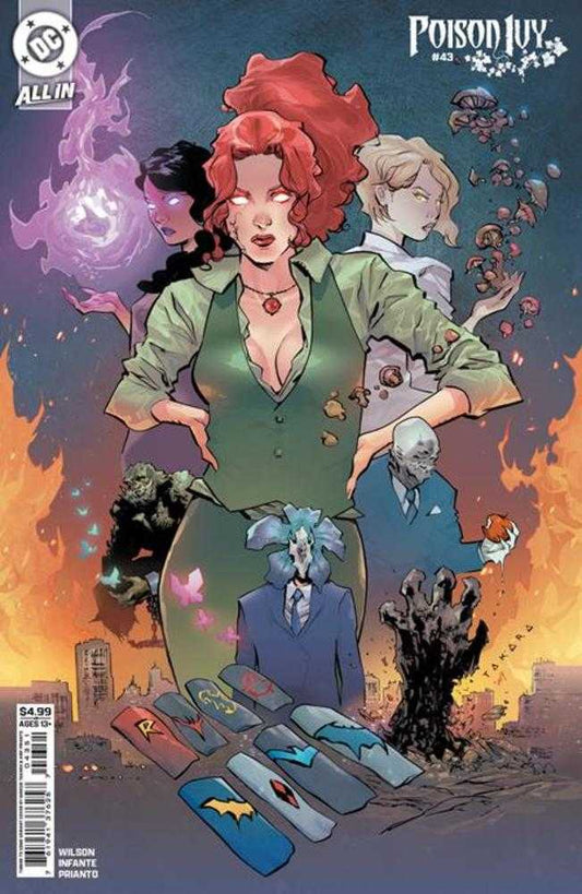Poison Ivy 43 Cover E Marcio Takara Things To Come Card Stock Variant - Cadets Toys & Comics