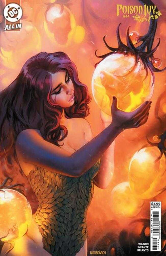 Poison Ivy 44 Cover C Noobovich Card Stock Variant - Cadets Toys & Comics