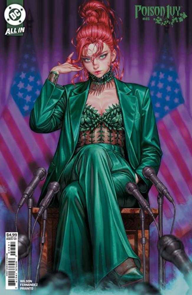 Poison Ivy 45 Cover C Kyuyong Eom Card Stock Variant - Cadets Toys & Comics