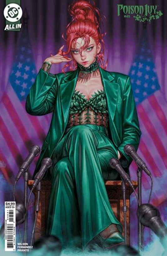 Poison Ivy 45 Cover C Kyuyong Eom Card Stock Variant - Cadets Toys & Comics