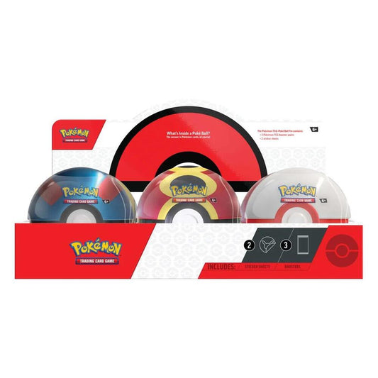 Pokemon 2025 Q4 POKE BALL TIN - Cadets Toys & Comics