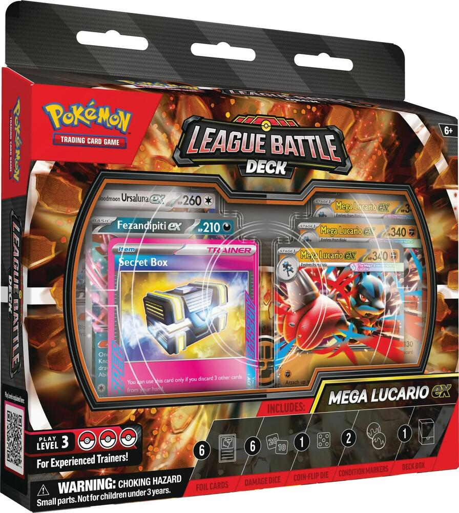 Pokemon Mega Lucario EX League Battle Deck - Cadets Toys & Comics