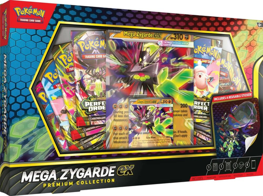 Pokemon Mega Zygarde ex Premium Collection - Cadets Toys & Comics