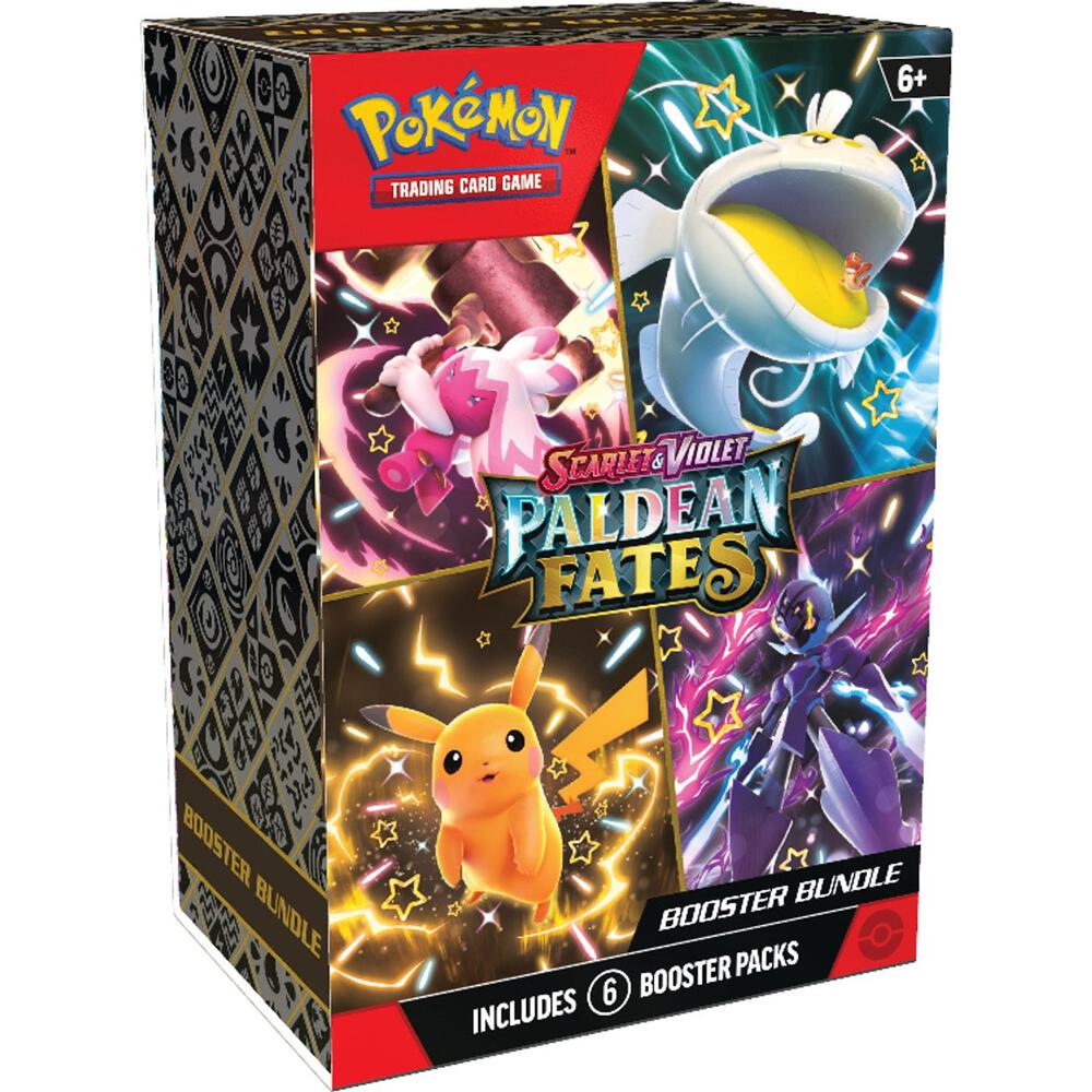 Pokemon Scarlet and Violet 5 Paldean Fates Booster Bundle - Cadets Toys & Comics