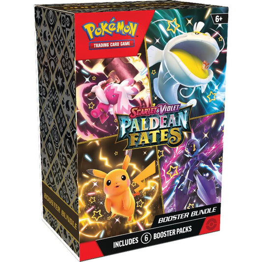 Pokemon Scarlet and Violet 5 Paldean Fates Booster Bundle - Cadets Toys & Comics