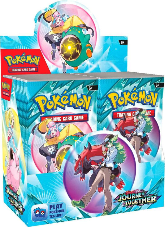 Pokemon Scarlet and Violet 9 Journey Together Booster Box - Cadets Toys & Comics