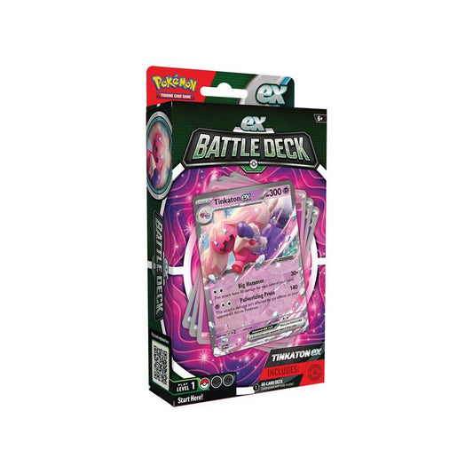 Pokemon TCG: Tinkaton ex battle deck.
