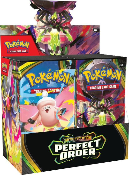 Pokemon TCG: Mega Evolutions ME3 - Perfect Order Booster - Cadets Toys & Comics