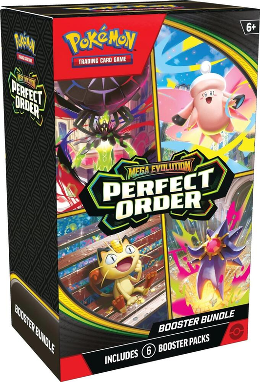 Pokemon TCG: Mega Evolutions ME3 - Perfect Order Booster Bundle - Cadets Toys & Comics