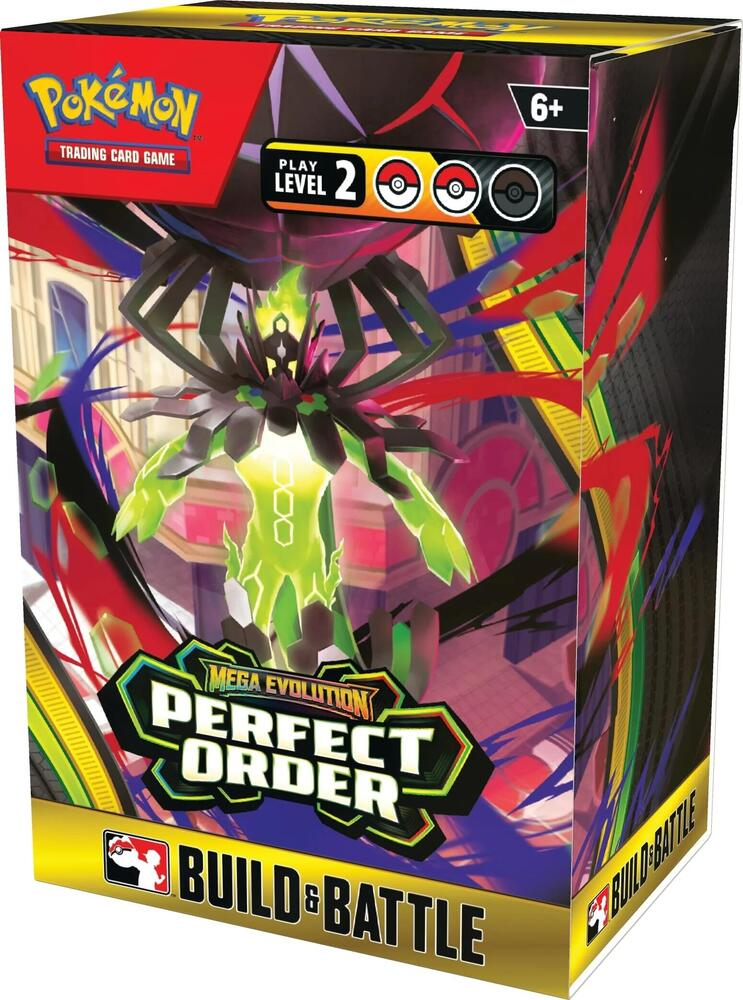 Pokemon TCG: Mega Evolutions ME3 - Perfect Order Build & Battle Box - Cadets Toys & Comics
