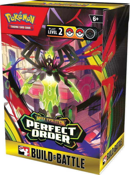 Pokemon TCG: Mega Evolutions ME3 - Perfect Order Build & Battle Box - Cadets Toys & Comics