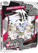 Juego de Cartas Coleccionables Pokémon: Scarlet &amp; Violet SV10.5 - Colección de Carpetas de Llamarada Blanca