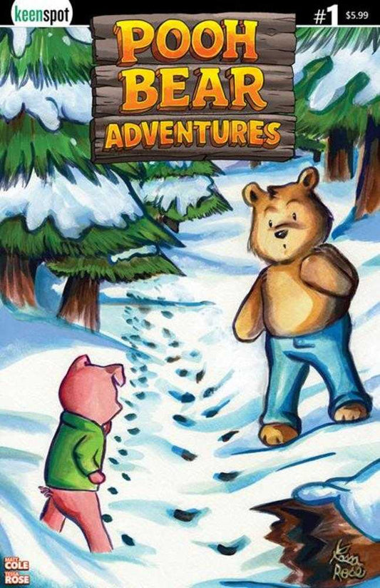 Pooh Bear Adventures 1 Cover A Tessa Rose (Bagged With Trading Card) - Cadets Toys & Comics
