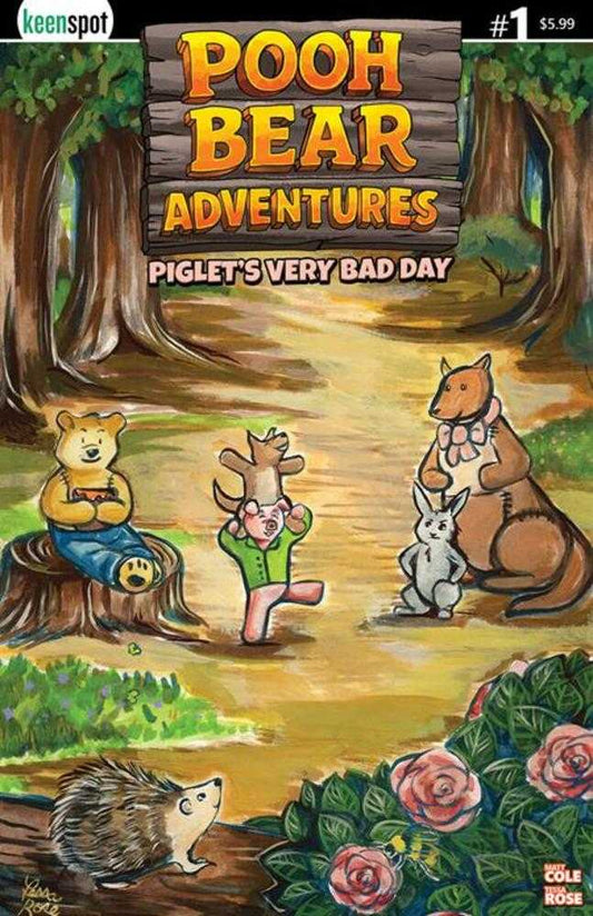 Pooh Bear Adventures Piglets Very Bad Day 1 (One Shot) Cover A Tessa Rose - Cadets Toys & Comics
