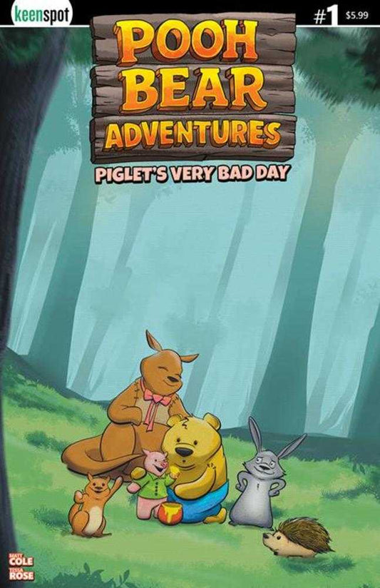 Pooh Bear Adventures Piglets Very Bad Day 1 (One Shot) Cover B J Hammond Variant - Cadets Toys & Comics