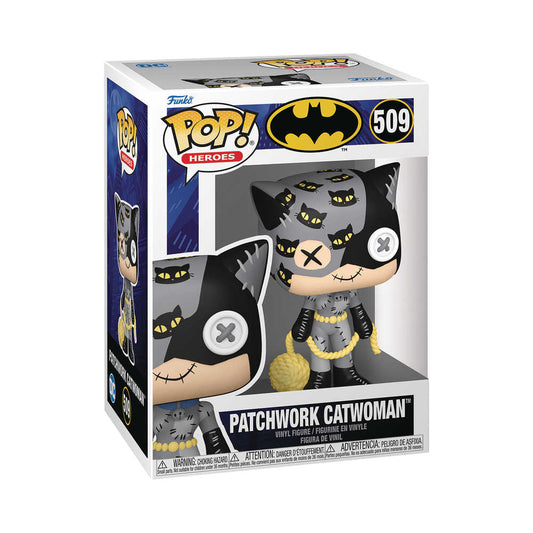 Pop Animation Patchwork Catwoman Vinyl Figure - Cadets Toys & Comics