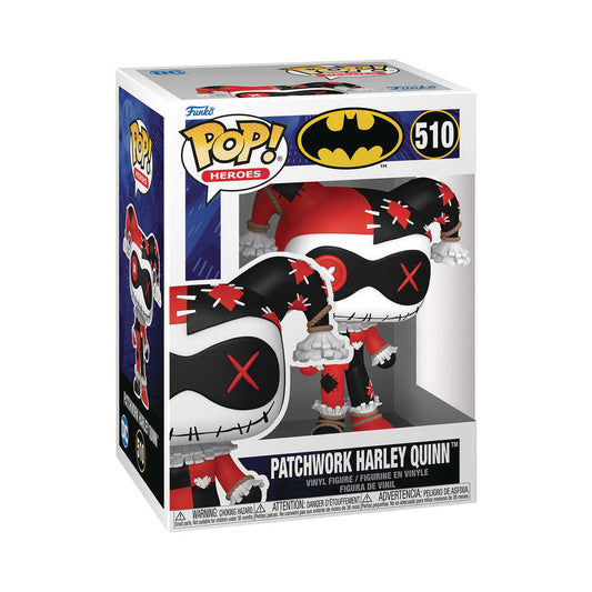 Pop Animation Patchwork Harley Vinyl Figure - Cadets Toys & Comics