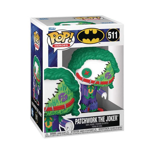 Pop Animation Patchwork Joker Vinyl Figure - Cadets Toys & Comics