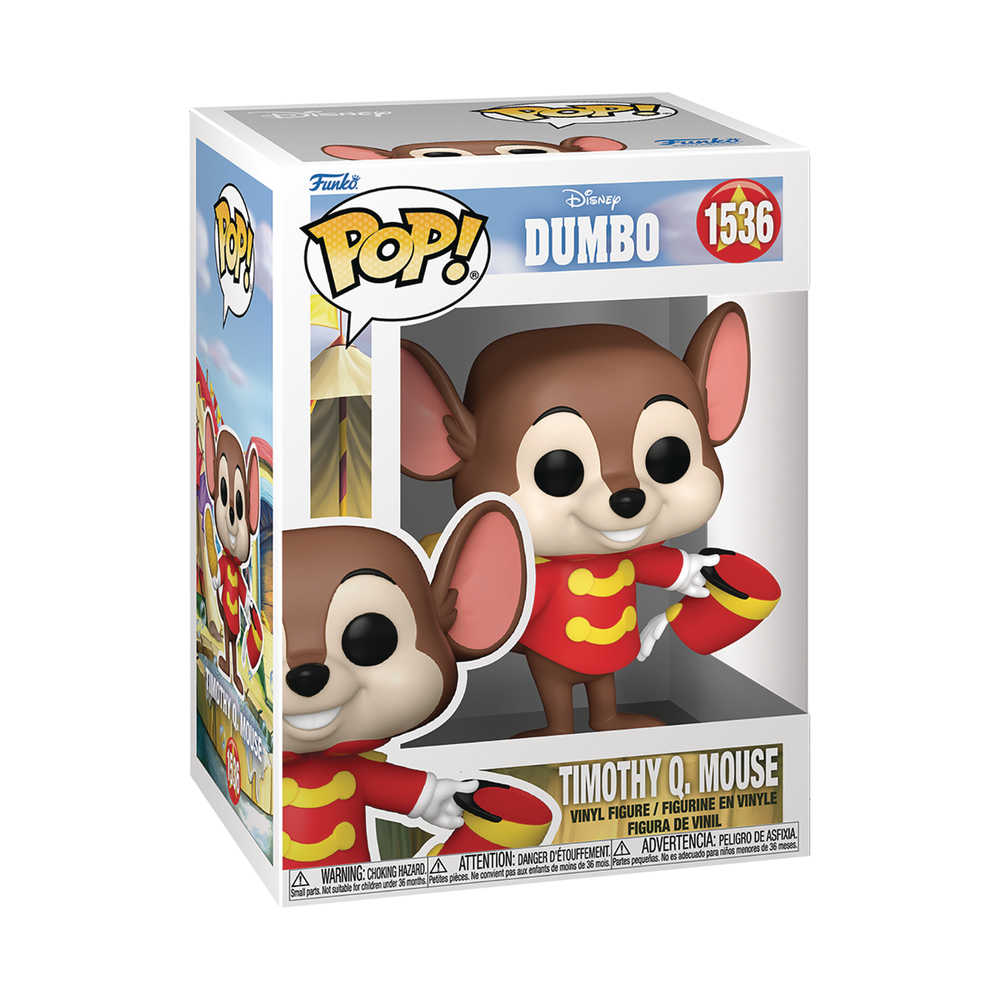 Pop Disney Dumbo Timothy Q Mouse Figure - Cadets Toys & Comics