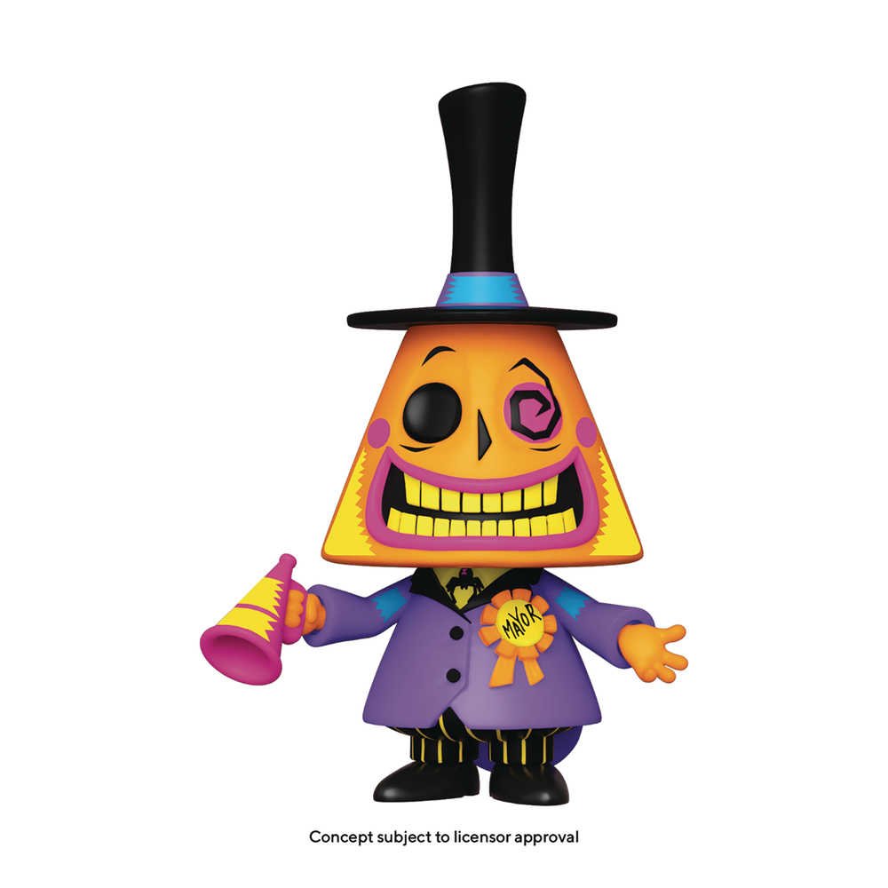 Pop Disney Nbx Blacklite Mayor Vinyl Figure - Cadets Toys & Comics