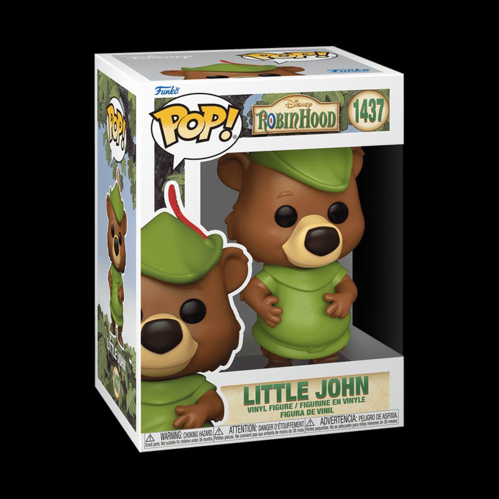 Pop Disney Robin Hood Little Jon Vinyl Figure - Cadets Toys & Comics