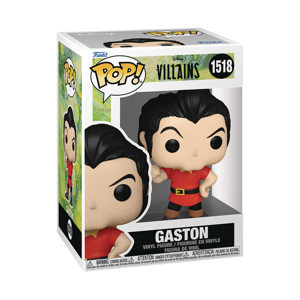 Pop Disney Villains S5 Gaston Vinyl Figure - Cadets Toys & Comics