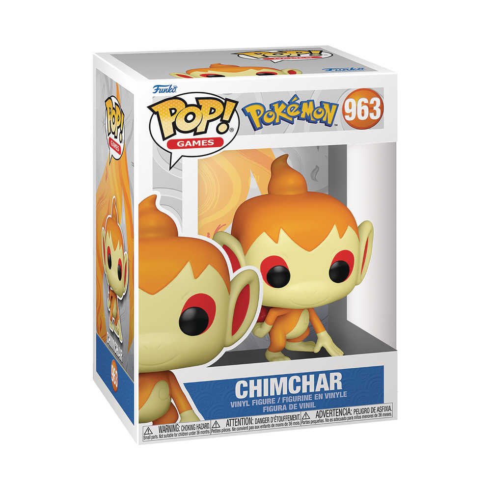 Funko Pop! Games Pokémon Chimchar vinyl figure in box.