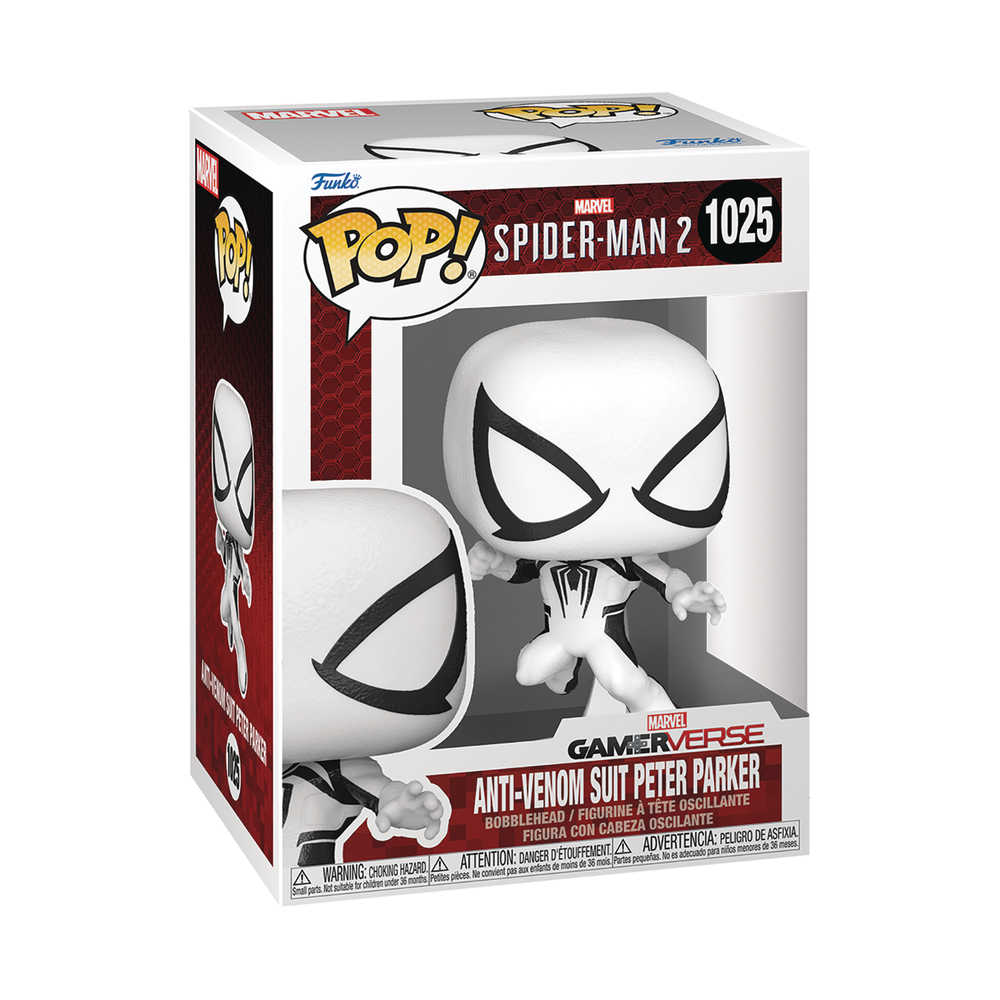 Pop Games Spider Man 2 Vg Anti Venom Peter Vinyl Figure - Cadets Toys & Comics